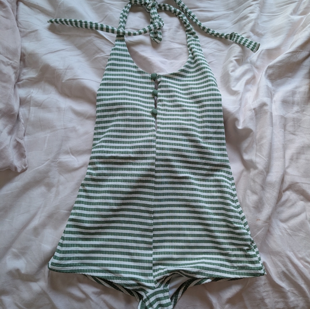 Rhythm Harbor Rib Surf Short One Piece